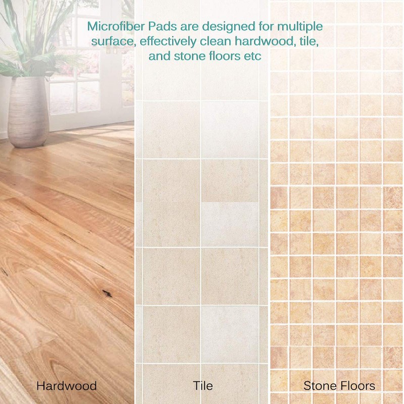 KEEPOW 6 Pack Compatible with Dupray Neat Steam Cleaner Microfiber