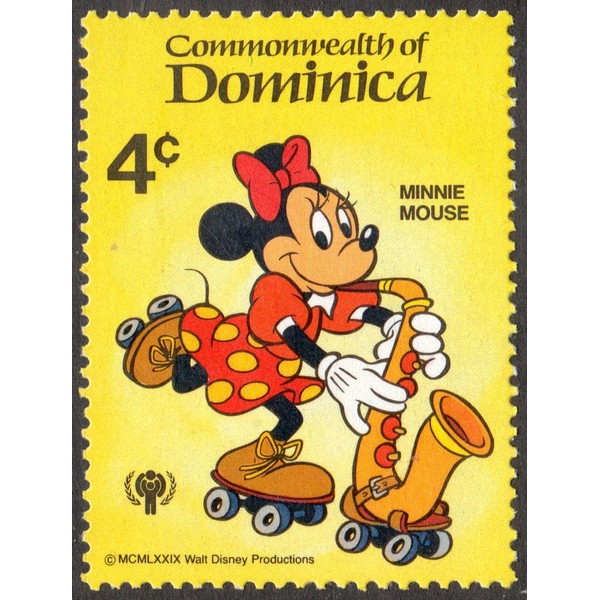 1979 International Year of The Child Cartoon Characters 4 C