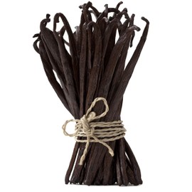1/4 LB Organic Madagascar Vanilla Beans Whole Grade A Vanilla Pods for Homemade Vanilla Extract and Baking - 4 Ounces