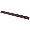 WEN Architect Scale Ruler, 12-Inch, Triangular, Aluminum with Laser-Etched Imperial