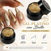 Gel Platinium Decoracion Uñas Gel Esmalte Semipermanentes 4c