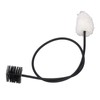 Saxophone Neck Cleaning Brush 50cm Bendable Metal Cotton Thread and