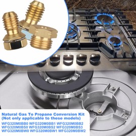 W10619558 Gas Range Stove LP Conversion Kit for Whirlpool Frigidaire, Natural Gas to Propane Conversion Kit, Replacement Part W10619558 WPW10619558