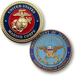 Marine Corps Seal Enamel