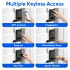 Keypad Smart Door Lock with Handle, Keyless Entry Door Lock