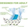 Landofgenie Adult Diapers Panda Printed Diaper Incontinence Underwear Maximum Overnight