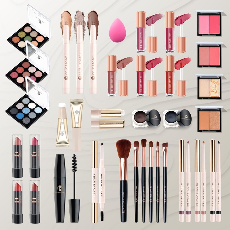 Color Nymph Makeup Sets for Teens Girls Women, Professional Makeup