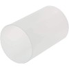 SUNWO Various Size Frosted Glass Hurricane Candle Holders, Frosted Glass
