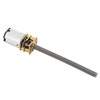 DC Reduction Motor Red Copper 50RPM Wear Resistant M4 55mm