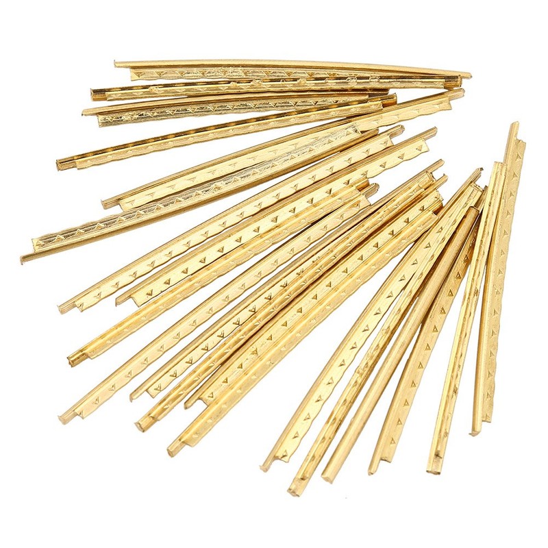 20 Brass Guitar Wire, 2.0 mm Fret Wire for Folk