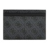 GUESS Card Holder Coal Logo, black, Elegant