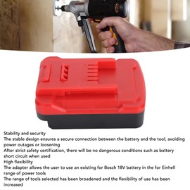 Professional Power Battery Adapter For18V Battery Converts to Power Tools, Stability and Safety, High Flexibility
