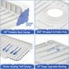 Amerner Kitchen Sink Splash Guard, Silicone Faucet Guard & Draining