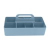 Fenteer Portable Box Divided Basket Bin Cleaning Minimalist 8 Compartments