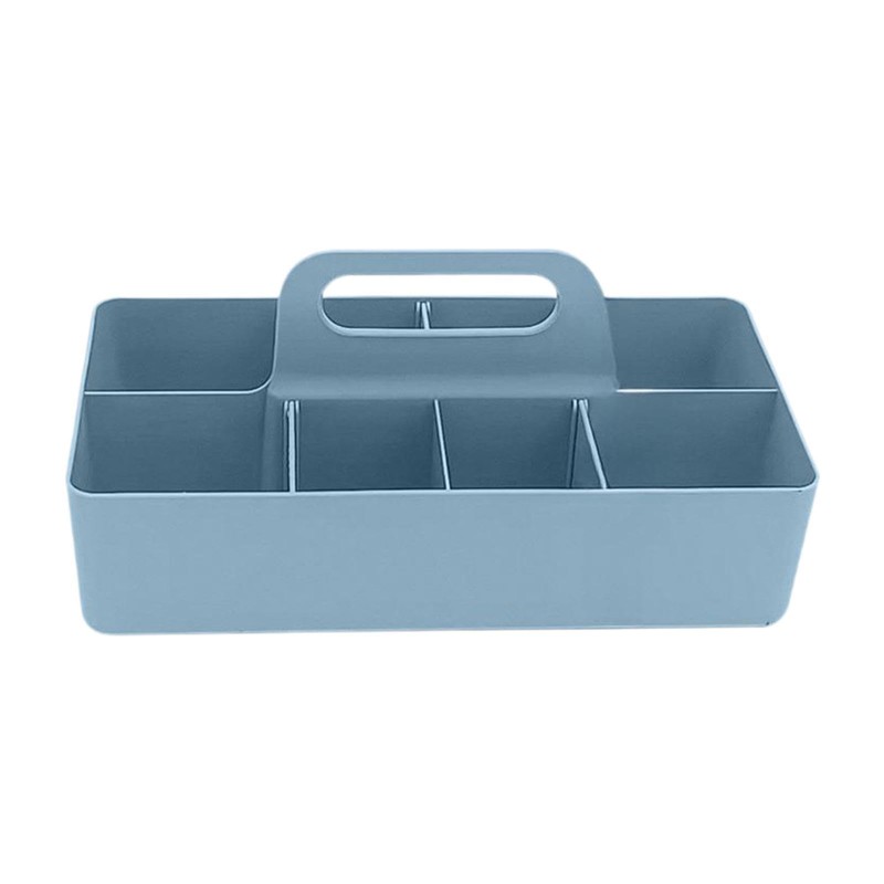 Fenteer Portable Box Divided Basket Bin Cleaning Minimalist 8 Compartments