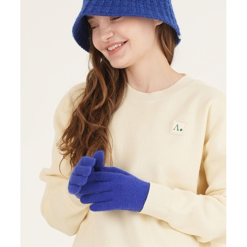 Avon Unisex Wool Blend Gloves Yellow
