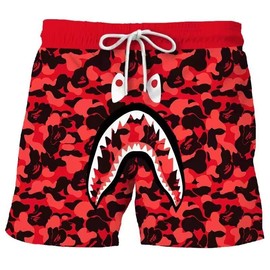 Shark Camo Unisex Pants Sport Pants Casual Shorts Beach Shorts Swimming Pants