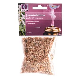 Berk Jasmine Blossom Incense 10 g Scented Woods, Herbs, Flowers for Smoking on Sieve and Charcoal, Natural Pure Incense for Relaxation, Cleaning