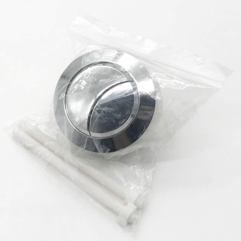2 Pcs Standard 38 mm Toilet Buttons with Four Rods