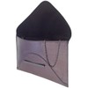 JNB Crushed Metallic Envelope Clutch, Pewter