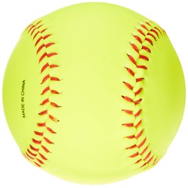 Practice Softball, Yellow, 11-inch, One Dozen