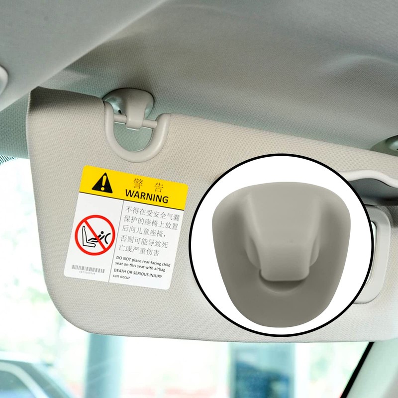 2Pcs Car Sun Visor Clip, Compatible With Jeep Liberty 2005-2012