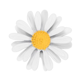 PATIKIL Daisy Pin, 1 Pcs Flower Women Brooch Lapel Pins Sunflower Suit Lapel Pin for Shirt Hat Cardigan Sweater Decorate Tie Tacks Pin Back Clutch Jewelry Gifts, White