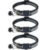 Tafeiya 3x Reflective Design Adjustable Cat Collars 20-32cm More Safety