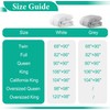 APSMILE Heavyweight Feather Down Comforter Oversized King Size - 100%