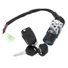 Tektall Ignition Switch Fuel Gas Cap Key Lock Set 35010-K26-B03