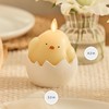 Luminara Hatching Easter Chick Candle - 3.3" x 4.3" -
