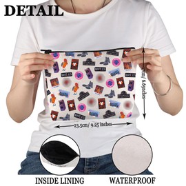 PYOUL Game Inspired Gift Chloe & Max Makeup Bag Game Fan Cosmetic Bag Cosplay Merch (Chloe & Max Bag)