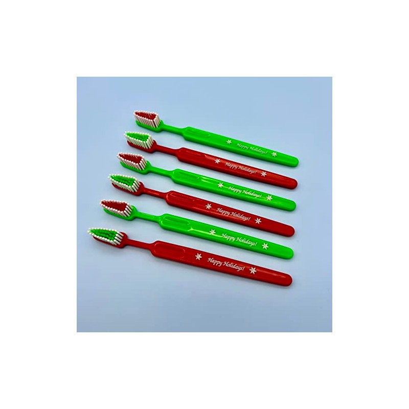 Tess Oral Health Bulk Holiday Toothbrushes Child - Festive Seasonal