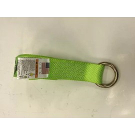 SnS 8'ft Lasso Strap with Steel O-Ring Hi-VIZ Green DIAMOND WEAVE