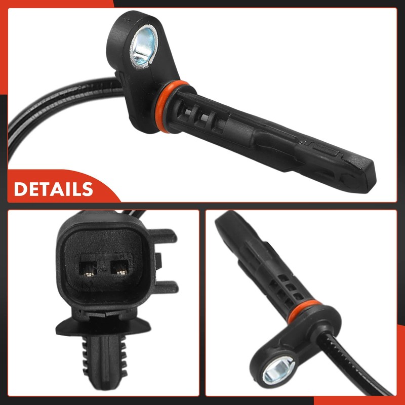 A-Premium 2PCS Front ABS Wheel Speed Sensor Compatible with Ford