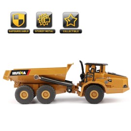 Duturpo 1/50 Scale Diecast Articulated Dump Truck, Metal Engineering Vehicle Construc...