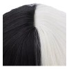 Generic Peluca Cosplay Bruja Negra Y Blanca Cruella