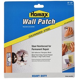 Homax Group Inc Homax Group 5506 Heavy Duty Self Adhesive Wall Repair Patch, x 6-Inch, 6 x 6