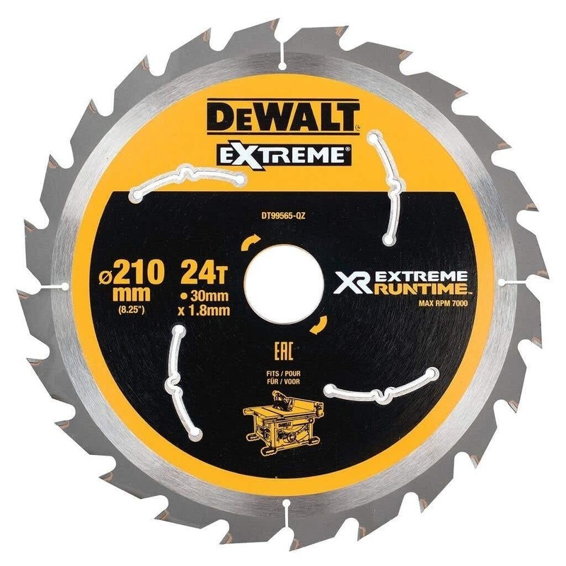 Dewalt XR Extreme Runtime Circular SAEGE Blade 210 x 30 mm 36 Teeth/DT99566 VGN-FZ