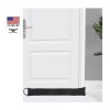 Home Weavers Inc. Draft Blocker Suede Black Decorative 36" Door