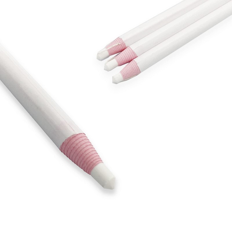 Yoliko Sewing Mark Pencil 6PCS White Invisible Erasable Fabric Pencils