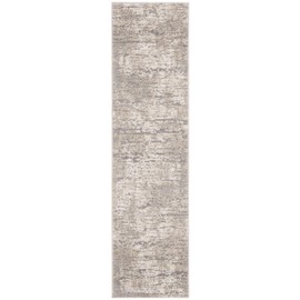 SAFAVIEH Spirit Collection Runner Rug - 2' x 6', Taupe & Ivory, Modern Abstract Design, Non-Shedding & Easy Care, Ideal for High Traffic Areas in Living Room, Bedroom (SPR126E)