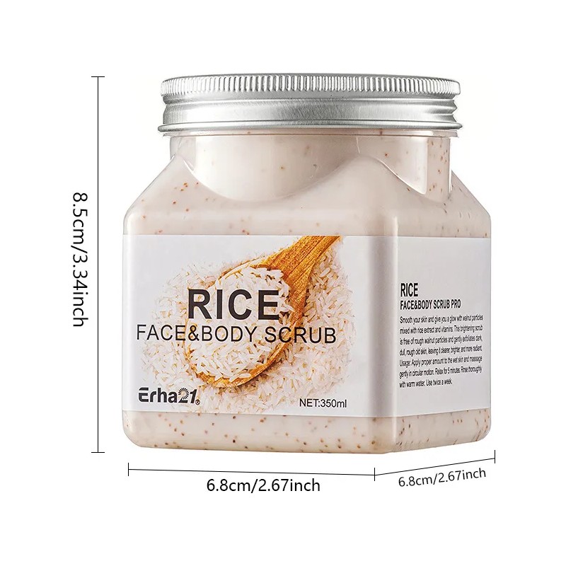 Erha21 Exfoliante Arroz Blanqueador Facial Corporal