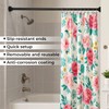 Adjustable Shower Curtain Rod 26–78 Inch – No Drill Spring