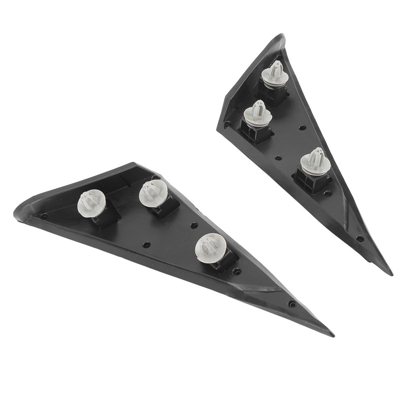 2Pcs Left And Right Rear View Mirror Triangle Plate 86190