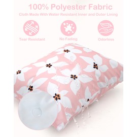 ALVABABY Wet Dry Bags Waterproof 3pcs Two Pockets Travel Storage Bags Cosmetic Bags Handbags Wash Bags Beach Pool Daycare Soiled Baby for Swimsuits or Wet Clothes 3L-ZM26-CA