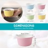 Soufflé Moulds, Pack of 4 Creme Brulee Bowls, Pie Mould,