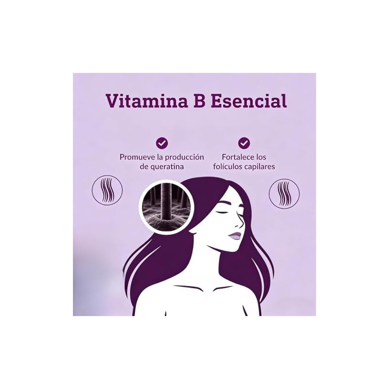 2-Pack Hair Growth Serum - Regrow Hair, Strengthen Hair/Skin/Nails
