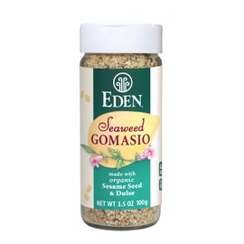 Eden Organic Seaweed Gomasio, 3.5 oz Galss Jar, Sesame Salt