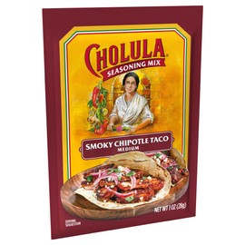 Cholula Smoky Chipotle Taco Seasoning Mix, 1 oz (Pack of 12)